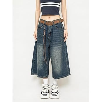 [ KIRSH ]★24SS★韓国人気★FLARE SHORT DENIM PANTS KIRSH ]☆24SS☆韓国人気☆FLARE SHORT DENIM PANTS